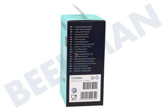 Siemens Kaffeemaschine TZ70003 Wasserfilter EQ-Serie