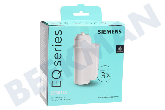 Siemens Kaffeemaschine TZ70033A Wasserfilter EQ Serie, 3 Stück