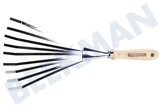 Talen Tools Hand-Besen verzinkt, 9 Zinken