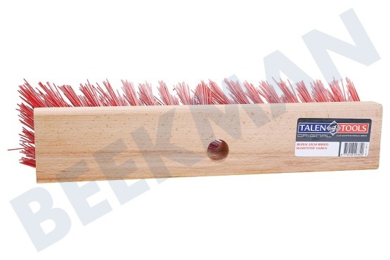 Talen Tools Besen, Kunststoff rot 35cm breit, ohne Stiel