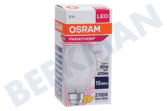 Osram 4058075590335 Parathom Retrofit Classic P40 Matt 4W E14
