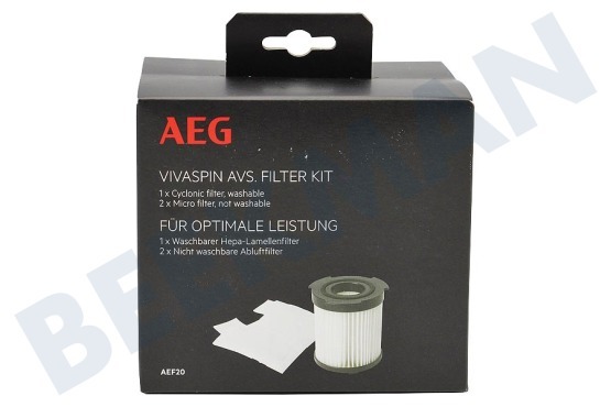 Aeg electrolux Staubsauger AEF20 Filtersatz Staubsauger