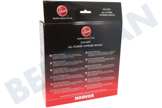 Hoover Staubsauger G241AFS Kombi-Bodendüse