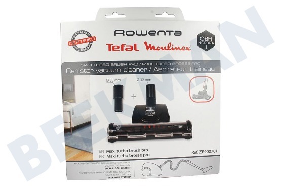 Rowenta Staubsauger ZR900701 Saugdüse Maxi Turbobürste mit Adapter 32-35mm