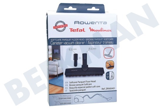 Moulinex Staubsauger ZR900401 Softcare Parkettbürste