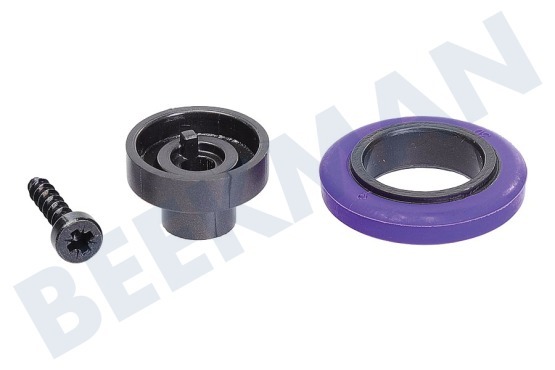 Dyson Staubsauger 966680-02 Bürste Bürste und Rad der Saugdüse, Softwalze