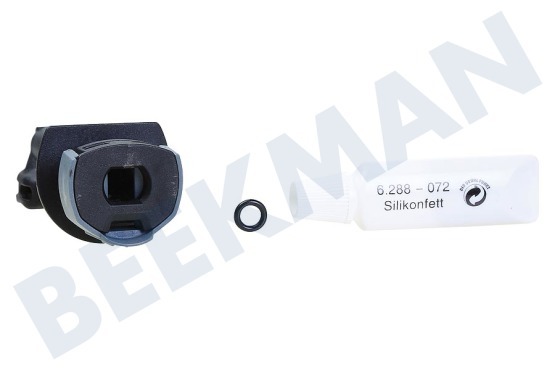 Karcher Hochdruck Kupplungsstück abgewinkelt mit Silikonfett, Länge 103 mm