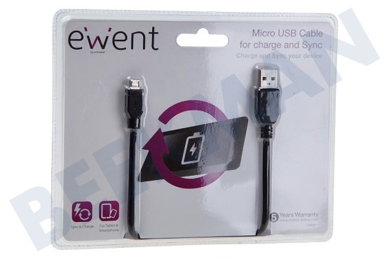 Eminent Anschlusskabel Micro-USB-2.0-Anschlusskabel