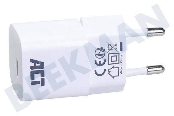ACT  AC2120 Kompaktes USB-C-Ladegerät 20 Watt mit Power Delivery