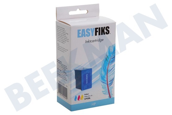 Easyfiks HP-Drucker HP 57 Druckerpatrone Nr. 57 Farbe