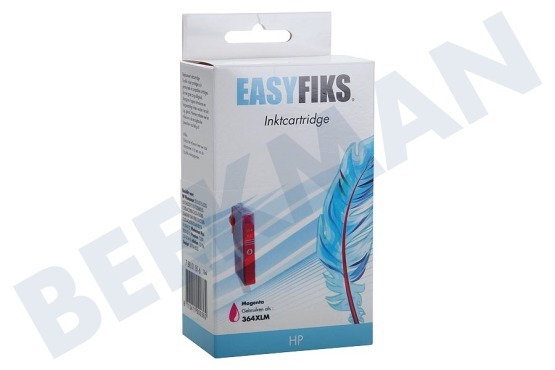 Easyfiks HP-Drucker HP 364XL Magenta Druckerpatrone No. 364 XL Magenta/Rot