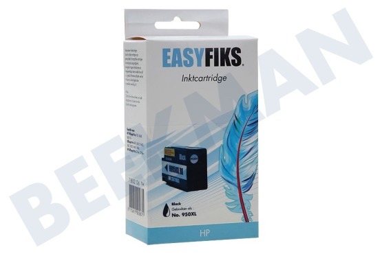 Easyfiks HP 950 XL Black Druckerpatrone No. 950 XL schwarz