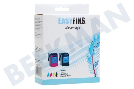 Easyfiks F6U68AE/F6U67AE HP 302XL Kombipack