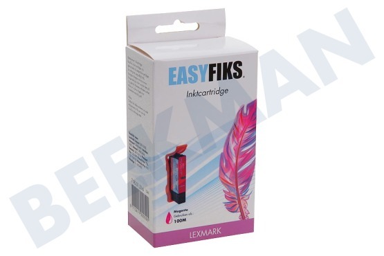 Lexmark Lexmark-Drucker Druckerpatrone No. 100 Magenta/Rot + Chip