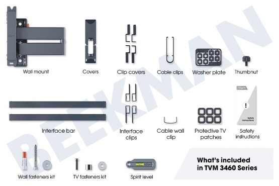 Vogel's TVM3465 Schwenkbare OLED TV-Halterung 32 - 65 Zoll