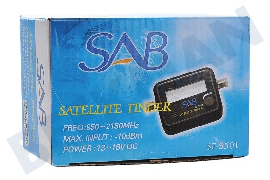 Smart SF-9501 Satellit Finder Satfinder VU-Meter-Anzeige Sound + Kabel