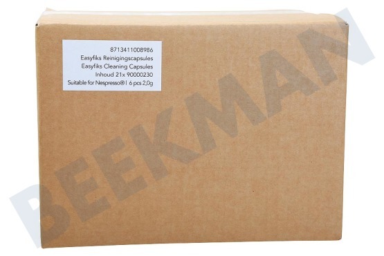 Easyfiks Nespresso-Reinigungskapsel 6 Stück, x 21