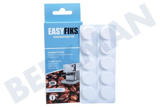 Easyfiks Reinigungstabletten 10 Stück, x 60