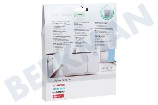 Profilo 00466148 Tuch Set Microfasertücher, Reinigungs- und Poliertuch