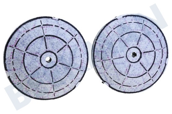 WPRO Abzugshaube 484000008824 Anti-Geruchskohlefilter Typ 57