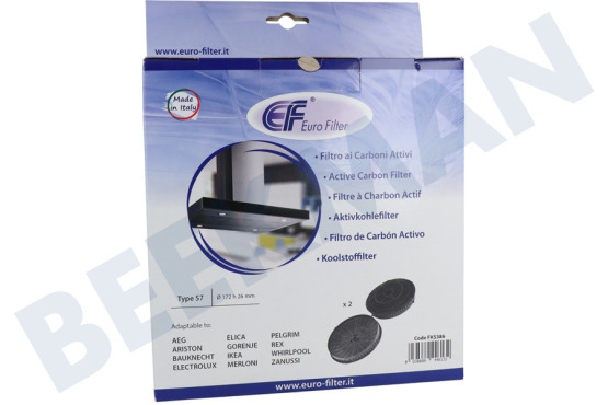 Hotpoint-ariston Abzugshaube Filter Kohlefilter mit Anti-Geruch
