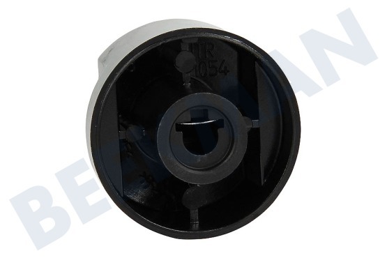 Whirlpool Kochplatte Knopf Gasdrehknopf, schwarz