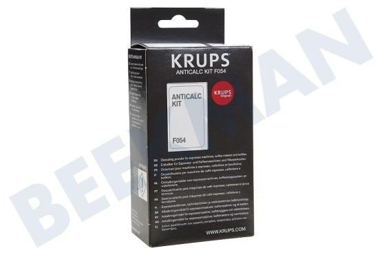 Krups Kaffeemaschine Entkalker Entkalkungspulver + PH Streifen