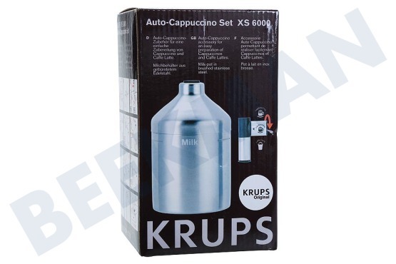 Krups Kaffeemaschine XS6000 Milchkännchen Auto Cappuccino Zubehör
