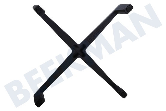 Aeg electrolux Herd Topfträger für Wok-Brenner, B = 24 H = 4,5 cm Anthrazit