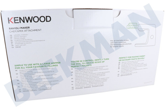 Kenwood Nudelmaschine Raviolimaschine KAX93.A0ME