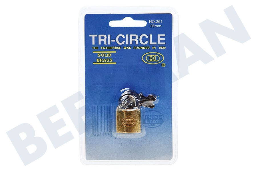 Tricircle Vorhängeschloss 20mm