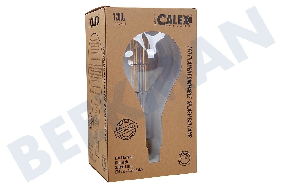 Calex 425620 Calex LED Volglas Filament Giant Splash Helder 11W