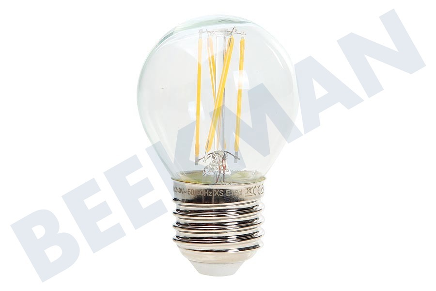 Calex 474483 Calex LED Vollglas Filament Miniglobe Klar 3.5W 350lm