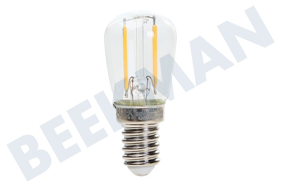 Calex 424998 Calex LED Vollglas Filament Schalttafel-Lampe 1W 100lm E14