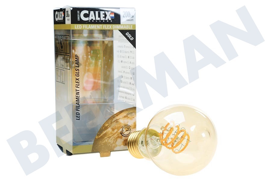 Calex 425732 Calex LED Vollglas Flex Filament Standardlamp