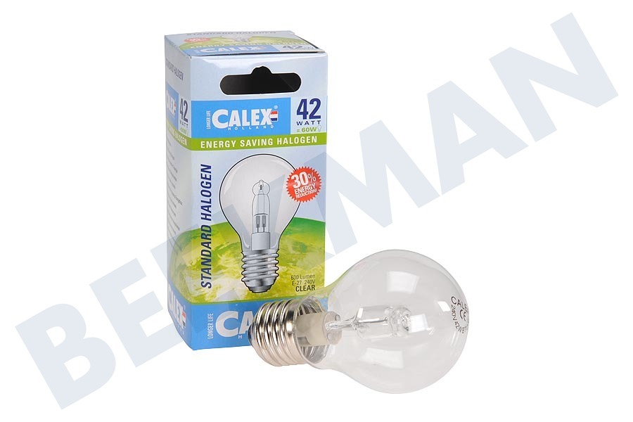 Calex 507512 Calex Spar Halogenlampe 230V 42W(56W) E27 A55 klar