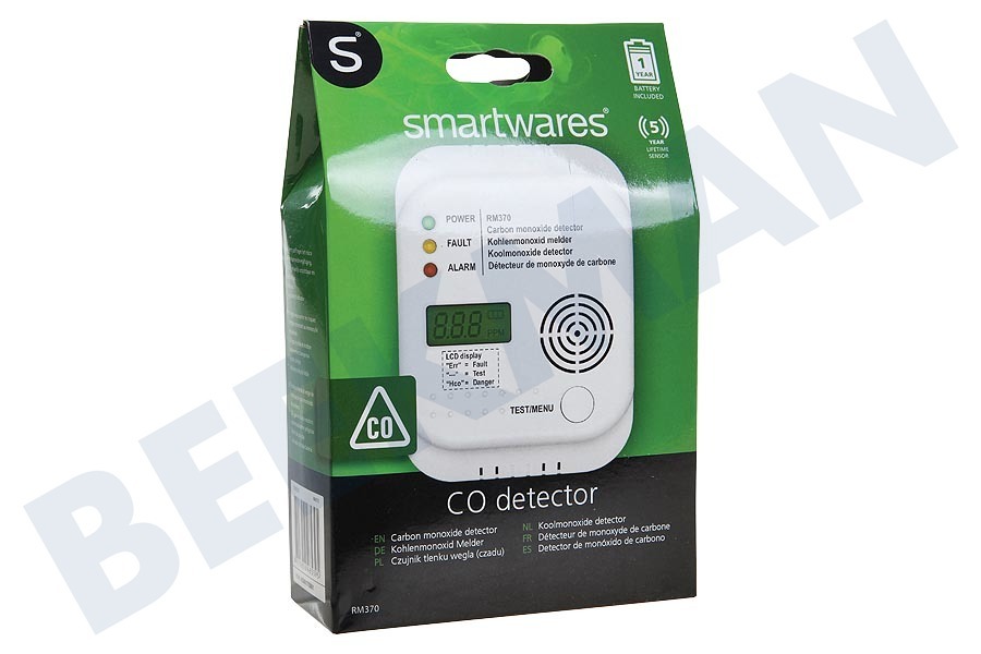 Smartwares RM370 Kohlenmonoxid-Detektor