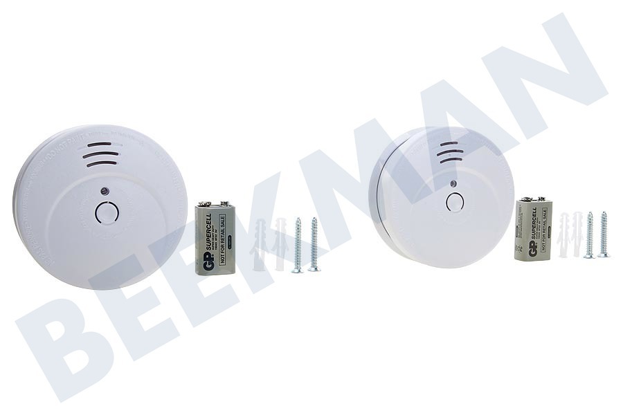Smartwares RM149/2 Duopack Rauchmelder mit optischem Sensor