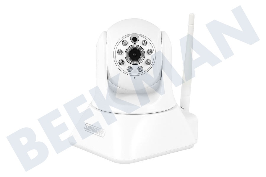 Eminent EM6330 CamLine Pro Pan/Tilt IP-Kamera 1080p Full HD Weiß