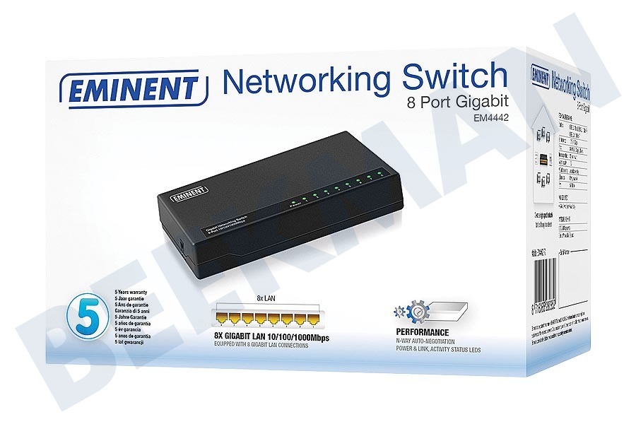 Eminent Switch LAN 10/100 / 1000Mbps