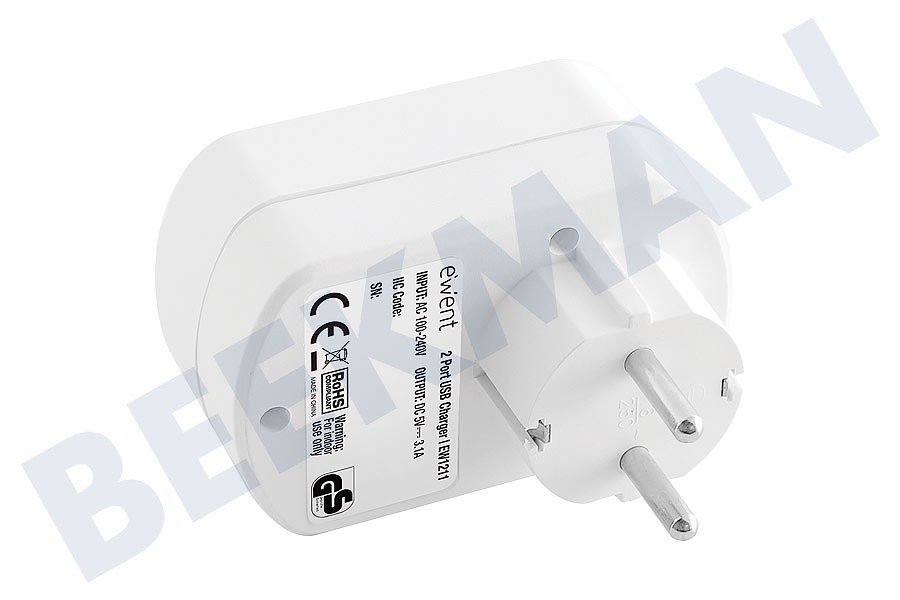 Ewent Ewent 2-Port-USB-Ladegerät