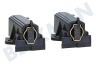 Hitachi Waschmaschine Kohlebürste Kohlebürsten Sole(Zem) Motor, Set á 2 Stück