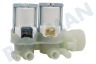 Hotpoint Waschmaschine 110333, C00110333 Einlassventil 2-fach, gerade, dick
