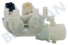 Hotpoint Waschmaschine 110333, C00110333 Einlassventil 2-fach, gerade, dick