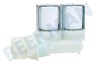 Hotpoint-ariston Waschmaschine 110333, C00110333 Einlassventil 2-fach, gerade, dick
