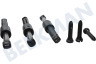 Tecnik Waschmaschine Stoßdämpfer 8 mm, 3 Stück inklusive Stifte
