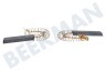 Constructa Waschmaschine 00616505 Kohlebürste Set, 43 mm X 13 x 5 mm mit Feder/Klammer