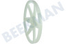 Candy Waschmaschine Riemenscheibe Kunststoff, 6 Speichen