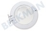 Samsung Waschmaschine DC97-17333A Fülltür Komplett, weiß / transparent, schräges Glas