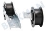 Teka Trockner Spannrolle mit Halterung, 2 Stk